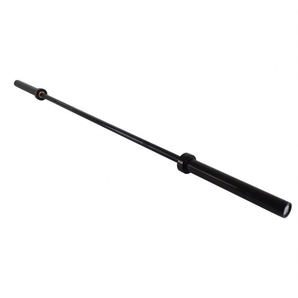 Olympic Barbell 20Kg - Zwarte kleur roestvrijstalen 2,2M 20kg halterstang