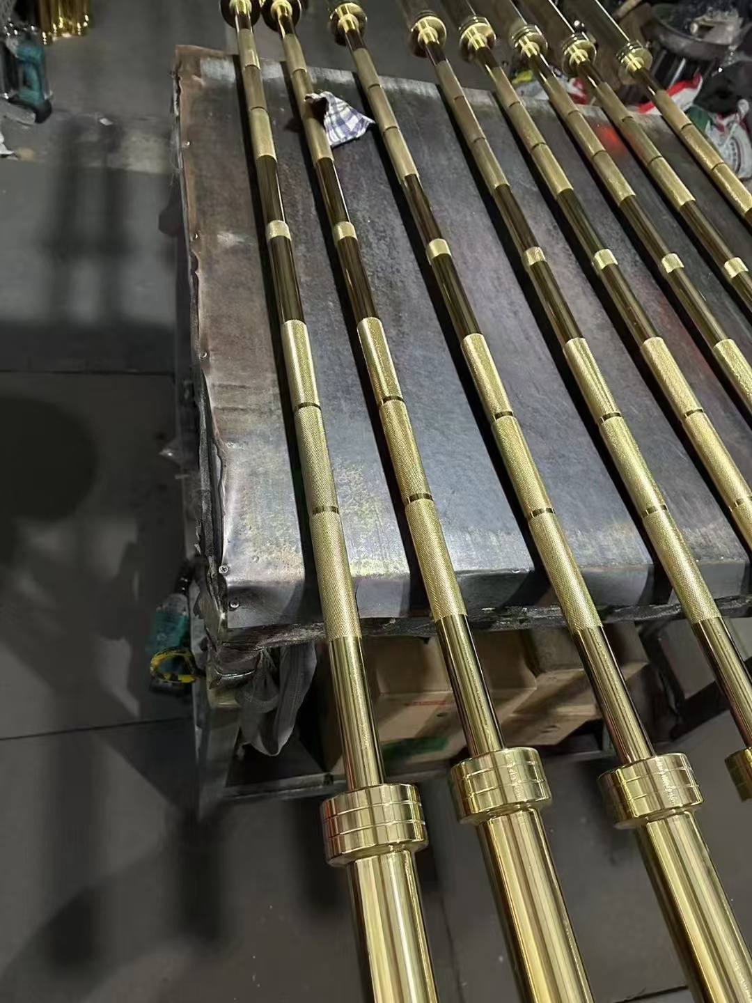 Olympic Barbell 20Kg - Stalen halterstang van 20 kg voor