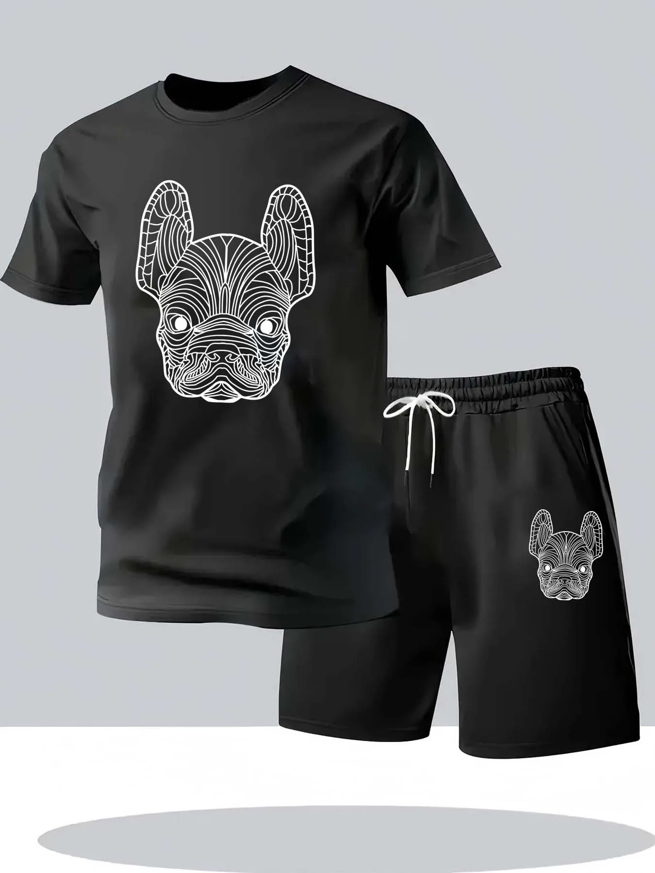 Home Gym Full Body - Zomer heren snel drogend casual T-shirt