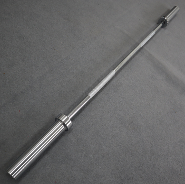Olympic Barbell 20Kg - Halterschijfstang, fitness halterstang, rechte stang voor