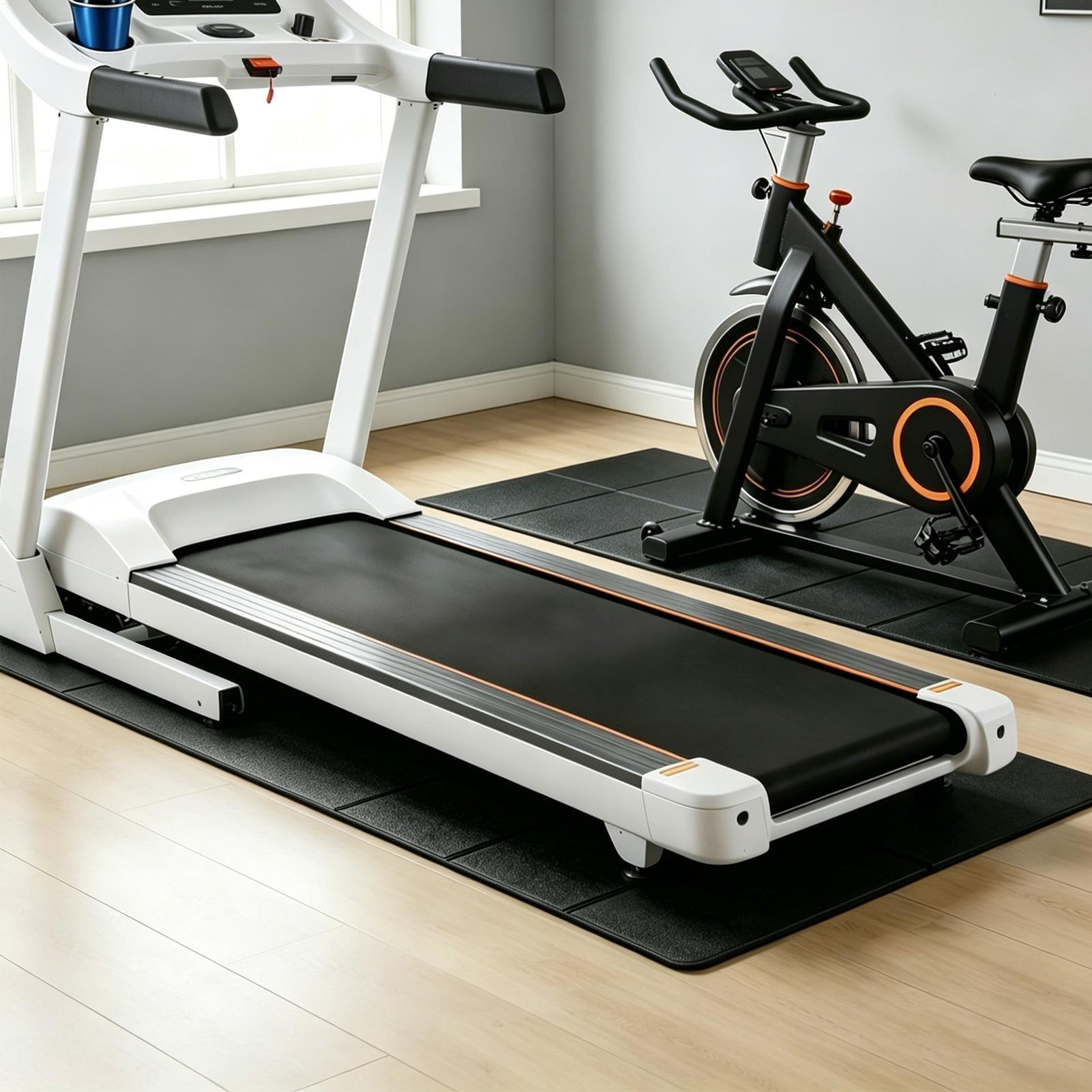 Home Gym Equipment - Loopbandpads voor de vloer Antislip Trillingsabsorberend