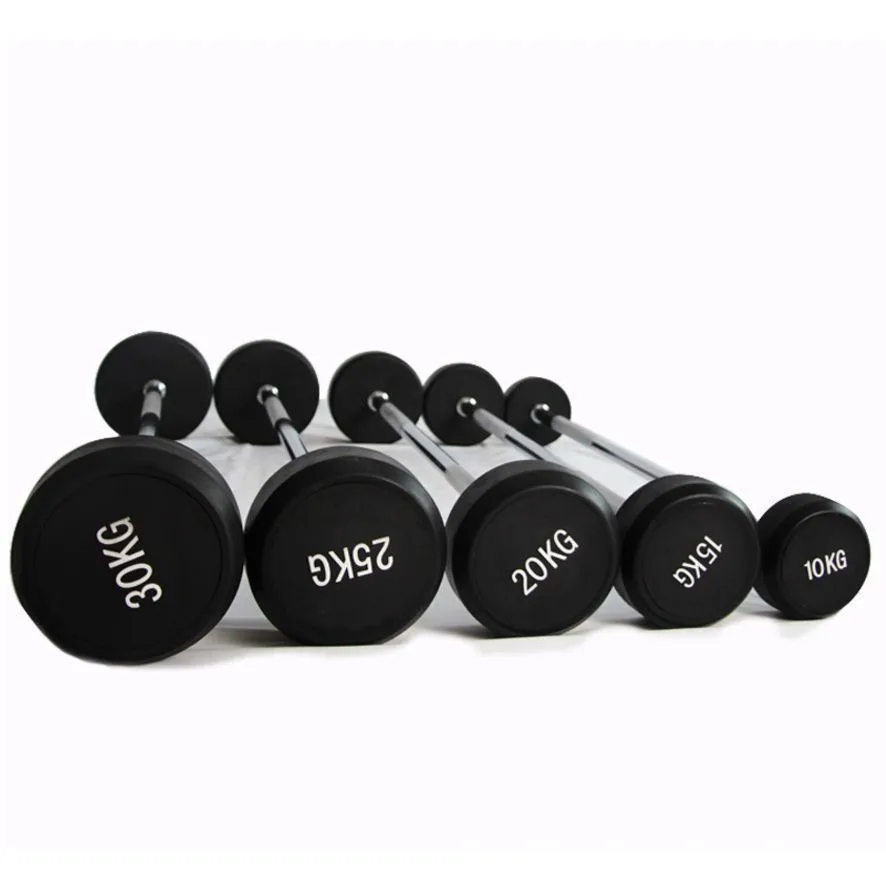 Olympic Barbell 20Kg - Topkwaliteit halterstang van gietijzer, commerciële fitness