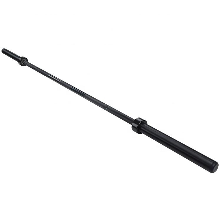 Olympic Barbell 20Kg - Hoge kwaliteit zwarte hard chrome halters
