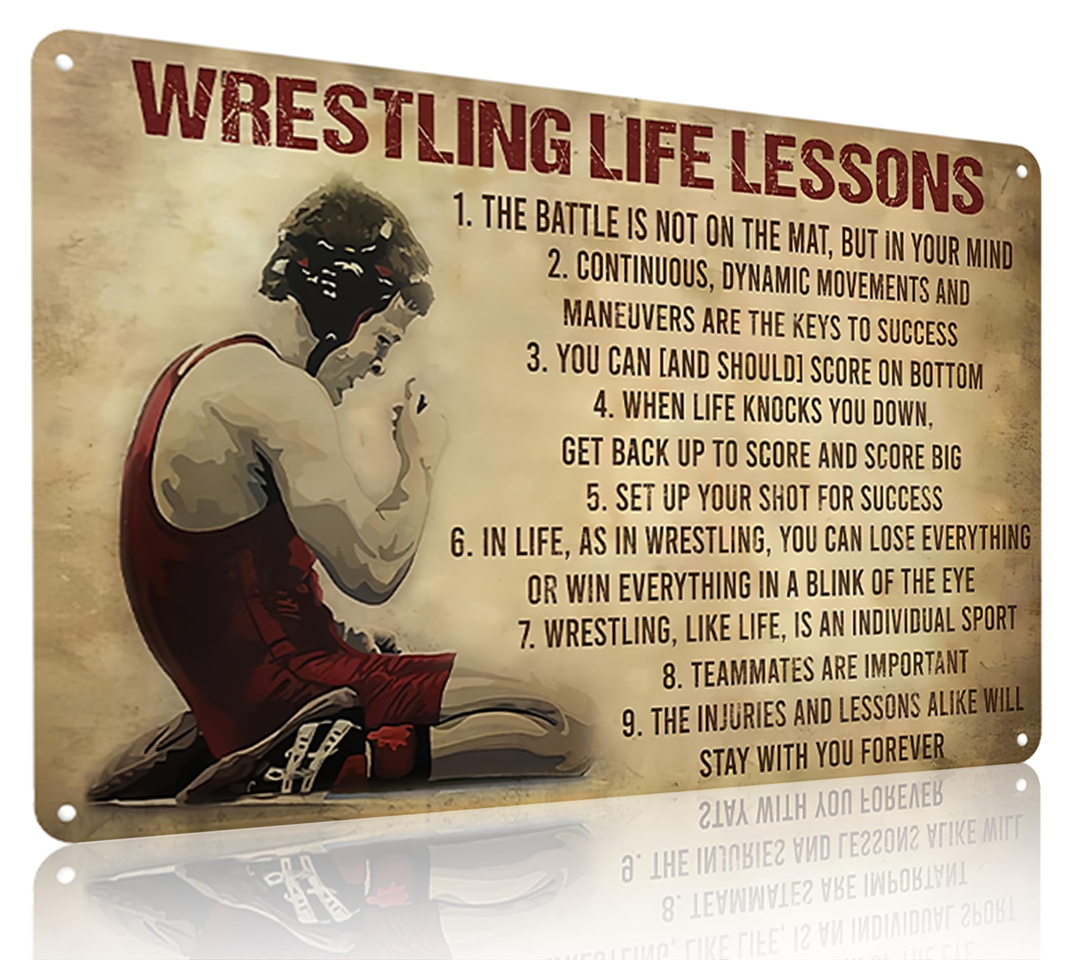 Motiverende Worstel- quotebord - Home Gym Quotes recensie en prijs