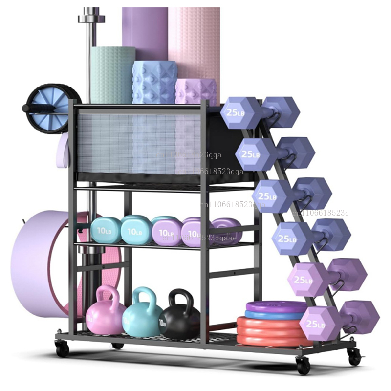 Opbergrek voor homegym, dumbbe - Home Gym Yoga Mat Storage recensie en prijs