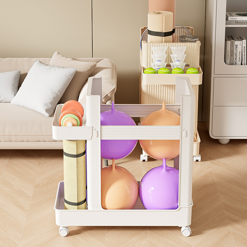 Rolbare yogamat-opbergrek met  - Home Gym Folding Rack recensie en prijs
