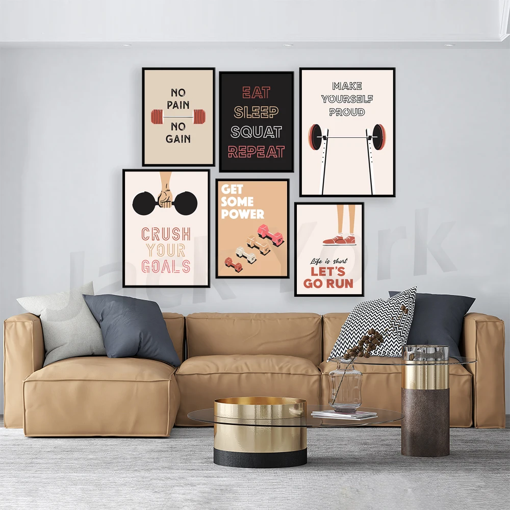 Home gym kunst aan de muur, Ga - Home Gym York recensie en prijs