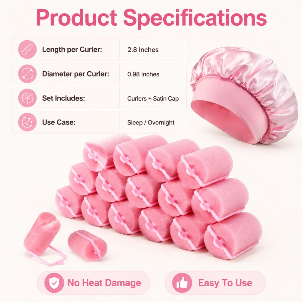 Haarrollers van spons met sati - Preacher Curl Pad recensie en prijs