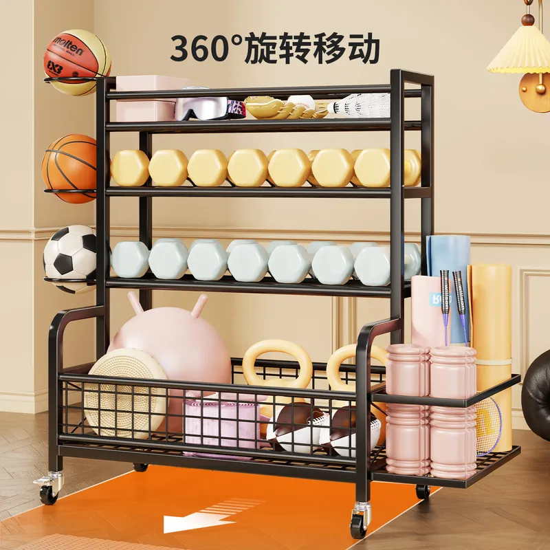 Zwaarbelastbaar fitnessrek voo - Home Gym Yoga Mat Storage recensie en prijs