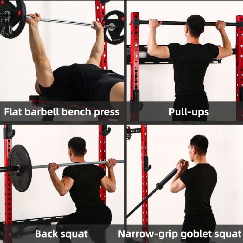 Verstelbare Power Cage Wandgem - Home Gym Folding Rack recensie en prijs