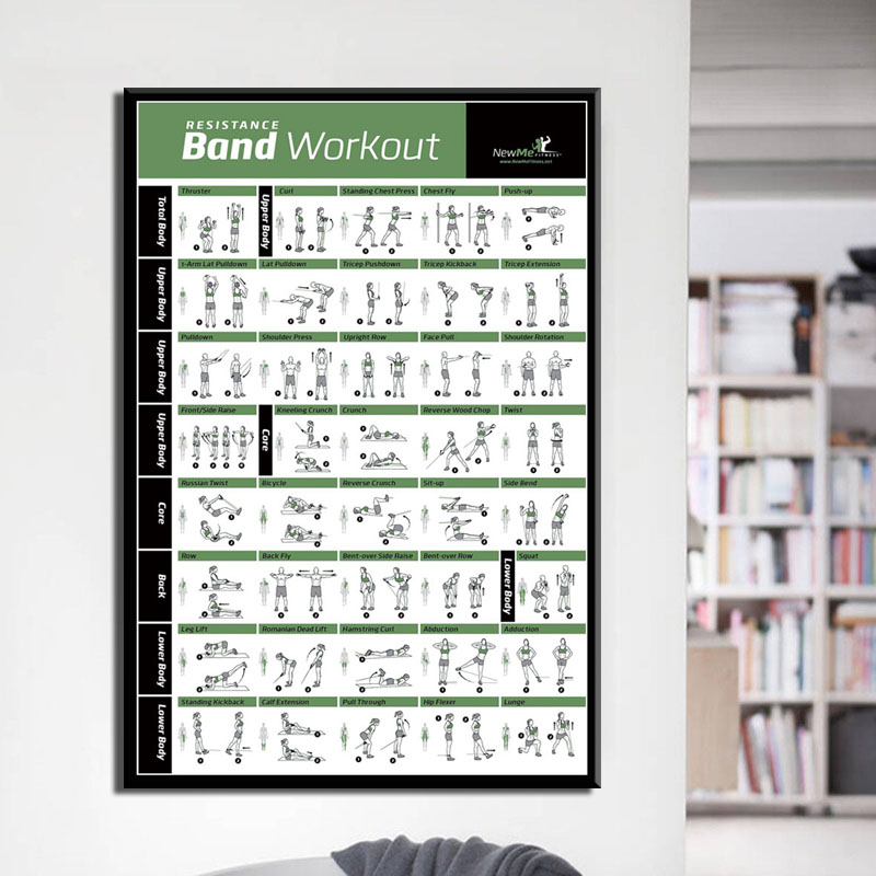 Body workout training grafiek, - Home Gym York recensie en prijs