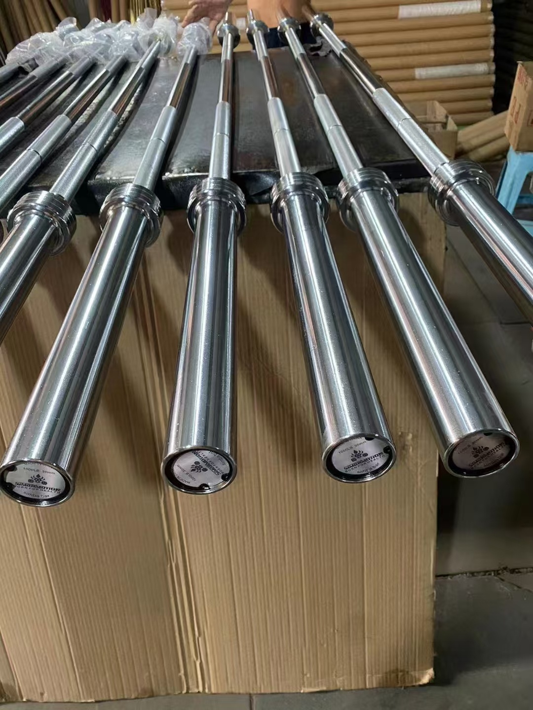 Stalen halterstang van 20 kg v - Olympic Barbell 20Kg recensie en prijs