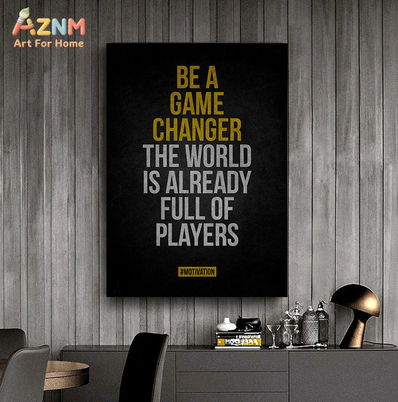 AZNM Motiverende quote canvas  - Home Gym Quotes recensie en prijs