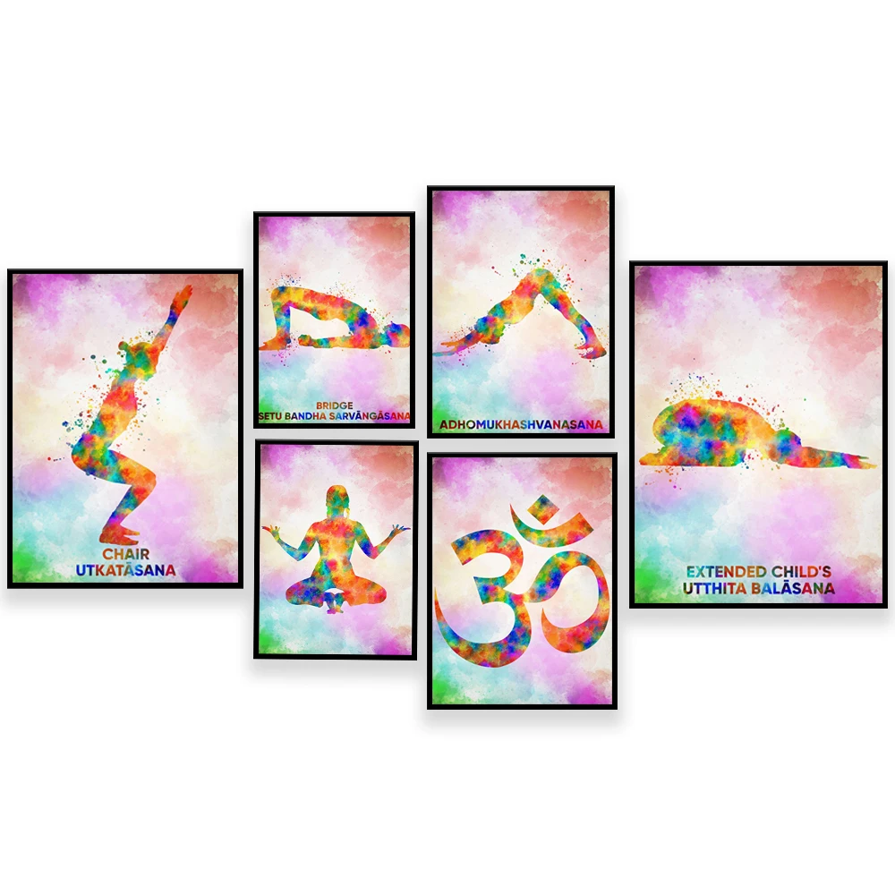 Yoga Ashtanga Pose Poster Home - Home Gym York recensie en prijs