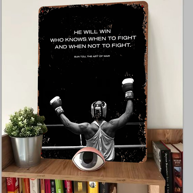 Sun Tzu Quote Boksen Thema Met - Home Gym Quotes recensie en prijs