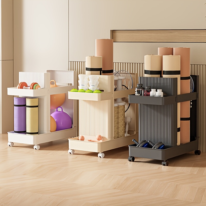 Verticale fitnessapparatuur op - Home Gym Yoga Mat Storage recensie en prijs