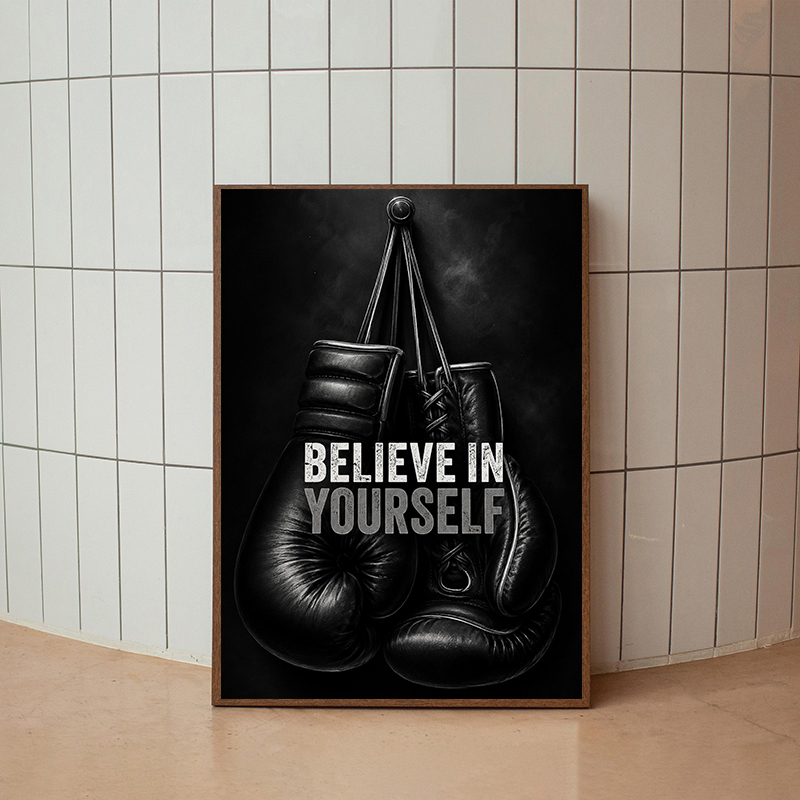 Moderne fitness motiverende po - Home Gym Quotes recensie en prijs